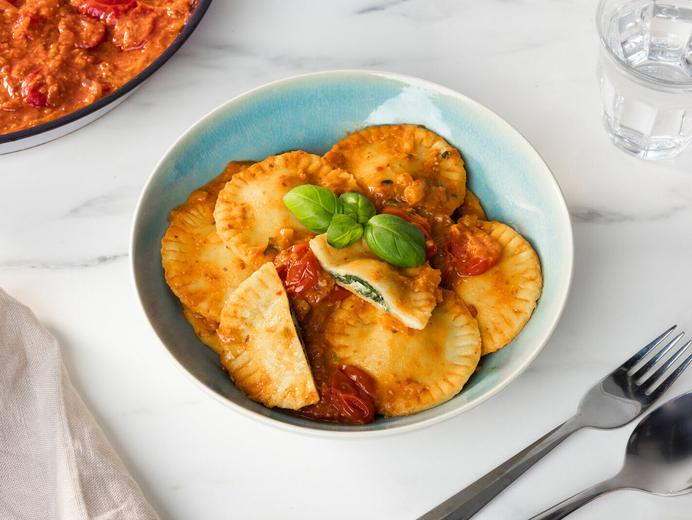 Spinat-Ricotta-Ravioli